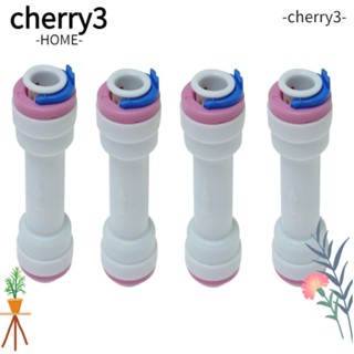 Cherry3 วาล์วเครื่องกรองน้ําพลาสติก 1/4 นิ้ว 4 ชิ้น