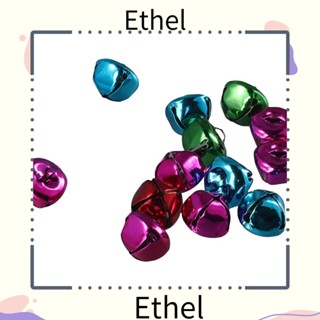 Ethel1 กระดิ่งลม กระดิ่งลม โลหะ ขนาดเล็ก หลากสี สําหรับแขวนตกแต่งบ้าน เทศกาลคริสต์มาส