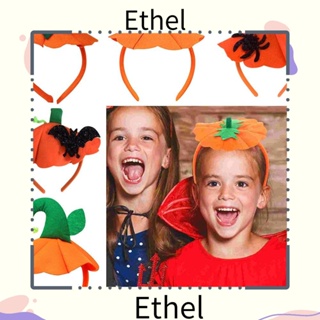 Ethel1 ที่คาดศีรษะ รูปฟักทองค้างคาว ผี ฮาโลวีน พร็อพการแสดง สําหรับผู้ใหญ่ และเด็ก 2 ชิ้น