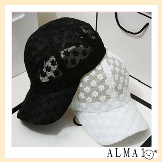 Alma หมวกเบสบอล หมวกกันแดด ระบายอากาศ ปรับได้ กลางแจ้ง