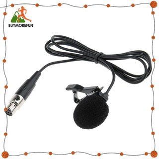 [Buymorefun] ไมโครโฟน 3PIN XLR สีดํา สําหรับเครื่องขยายเสียง โทรศัพท์