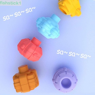 Fishstick1 ของเล่นเพื่อการศึกษาเด็ก ครอบครัว ที่มีสีสัน การเรียนรู้ ABS การแสดงอารมณ์ เด็ก การเรียงลําดับเกม ของเล่น