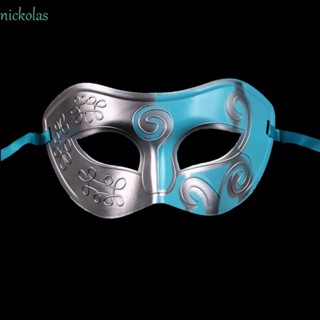 Nickolas พร็อพหน้ากากคอสเพลย์ Venetian Prom Masks Jazz Roman สําหรับปาร์ตี้ฮาโลวีน