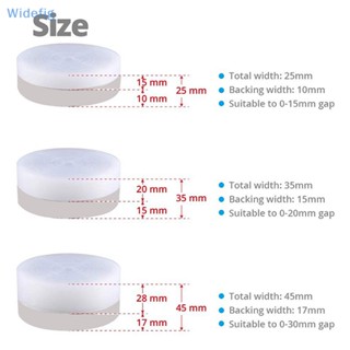 Widefig แถบซีลประตูบานเลื่อน แบบซิลิโคนใส กันน้ํา 2 เมตร