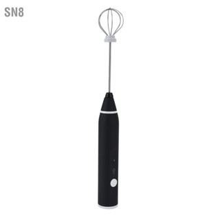 SN8 เครื่องกวนไฟฟ้า 3 โหมดความเร็ว Electric Handheld Stainless Steel Detachable Probe Safe Nonstick Flexible Mini Hand Mixer