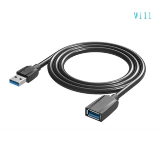 Will สายเคเบิลต่อขยาย USB3 0 0 5 1 1 5 2 ตัวผู้ เป็นตัวเมีย สําหรับคอมพิวเตอร์