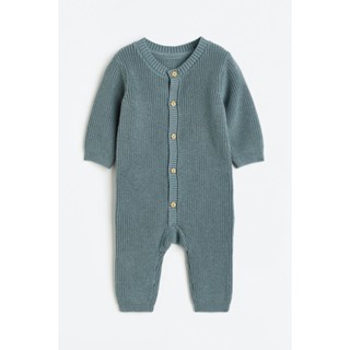 H&amp;M  Boy Knitted cotton romper suit 1131055_1