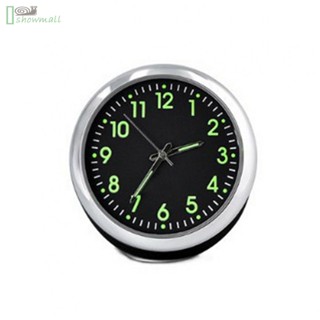 [ISHOWMAL-TH]Car Clock Black Dial Electronic Watch Lightweight Portable Quartz Watch-New In 8-