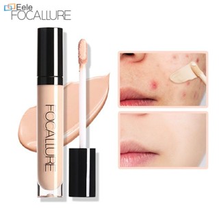 FOCALLURE 7 สีคอนซีลเลอร์คอนซีลเลอร์แต่งหน้า Liquid Eye Concealer คอนซีลเลอร์คลุมทั้งหมด Waterproof Base Concealer Flawless Natural ↑Eele