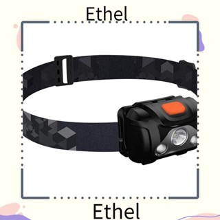 Ethel1 ไฟฉายคาดศีรษะ LED พลังงานสูง แบบพกพา