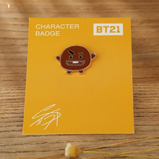 เข็มกลัด ลายการ์ตูน Idols Bangtan Boys BT21 Series สีสดใส