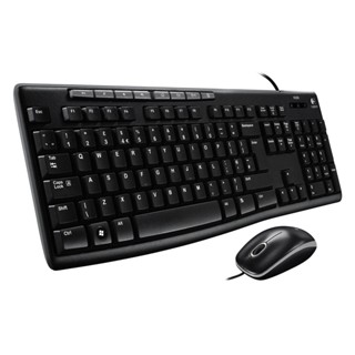 ชุดคีย์บอร์ดและเมาส์  Logitech MK200