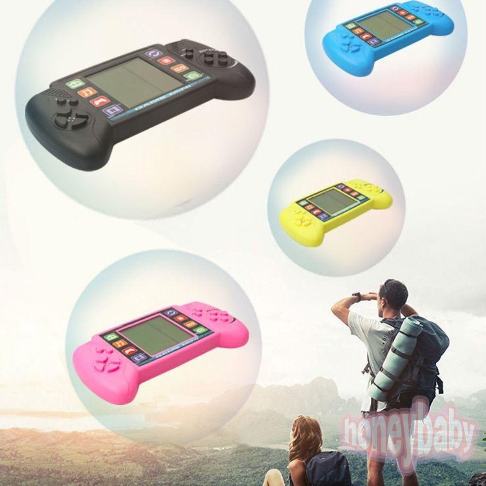 พร้อมส่ง เกมคอนโซลกดกดคละสี ของเล่นเด็ก ของเล่นใส่ถ่าน เกมกดคลาสสิก เกมพกพามือถือ Tetris Classic Game Machine