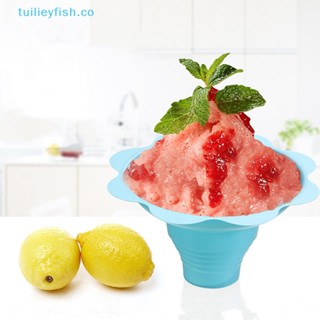 Tuilieyfish ถ้วยโยเกิร์ตหิมะ ไอศกรีม ไอศกรีม ไอศกรีม แบบใช้แล้วทิ้ง 20 ชิ้น