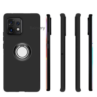 เคสมือถือ TPU แบบนิ่ม พร้อมแหวนแม่เหล็ก สําหรับ Motorola X40 5G Moto X40 Pro Moto X40 Pro