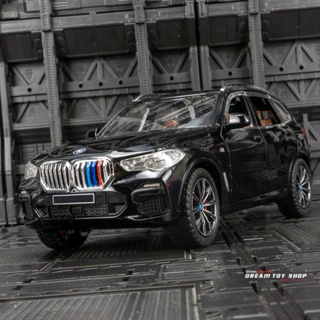 โมเดลรถยนต์อัลลอย 1: 24 BMW X5 6 ประตู ของเล่นสําหรับเด็ก