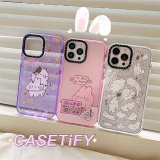 เคสโทรศัพท์มือถือ TPU แบบนิ่ม ลายกระต่าย กันกระแทก สําหรับ Samsung Galaxy S23 Ultra S22 Plus S21 FE S20 Note20 Ultra