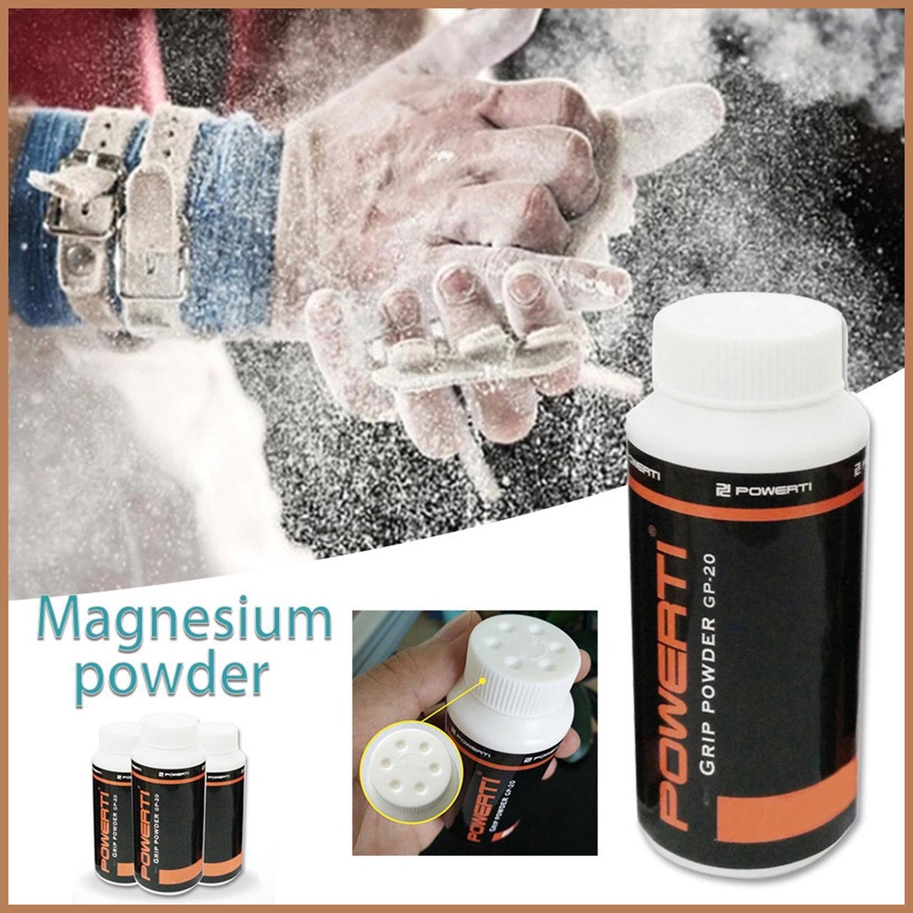 Gym Chalk Powder Multi-Purpose Magnesium Carbonate สําหรับ Rock Climbing ใช้งานง่าย Refillable Gym C