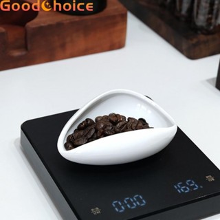 Dosing Cup Irregular Shape Pure White Rounded Tapered Spout Unique Appearance