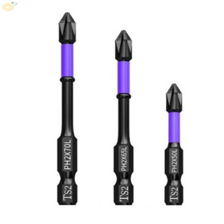 【VARSTR】Batch Head Black Hand Tools Impact Drill Bit Magnetic Batch Head Non-slip