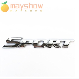 Mayshow สติกเกอร์โลหะ ลายตราสัญลักษณ์ สําหรับติดตกแต่งรถยนต์