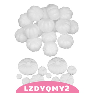 [Lzdyqmy2] ฟักทองปลอม สีขาว สําหรับตกแต่งปาร์ตี้ฮาโลวีน วันขอบคุณพระเจ้า