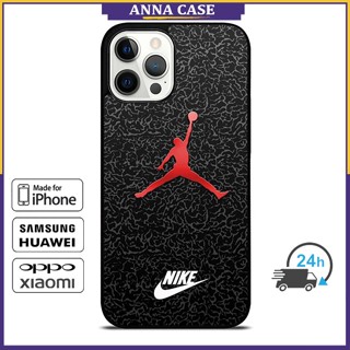 เคสโทรศัพท์มือถือ ลาย Air Jordans สีแดง สําหรับ iPhone 14 Pro Max 13 Pro Max Samsung Galaxy Note10+ S21Ultra