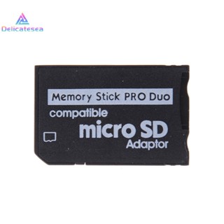 [Delicatesea] อะแดปเตอร์การ์ดหน่วยความจํา Micro SD เป็น Memory Stick สําหรับ PSP