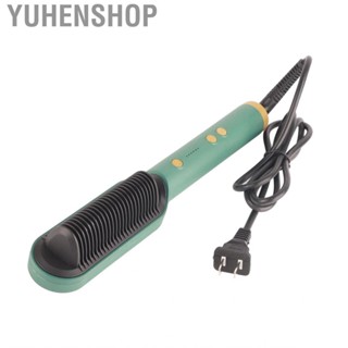 Yuhenshop scald Hair Straightening Comb For Home Use Daily Styling