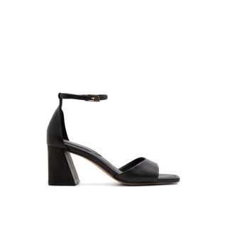 ALDO SAFDIE HEELED SANDALS - BLACK