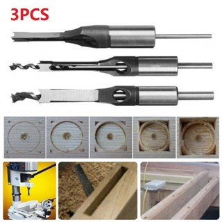 ⚡NEW 8⚡Square Hole Saws Woodworking 56HRC Hardness Auger Chisel For Carpentry