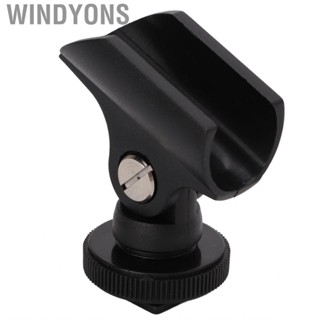 Windyons 1.95cm Microphone  Holder Plastic Mic Stand With Hot Shoe And 1/4 I KIT