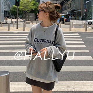 HALLYU เสื้อผ้าผู้ญิง แขนยาว เสื้อฮู้ด คลุมหญิง สไตล์เกาหลี แฟชั่น  High quality Chic Trendy fashion A28J0AL 36Z230909