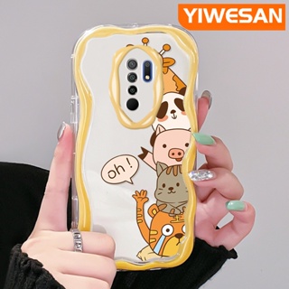 เคสโทรศัพท์มือถือ ซิลิกาใส แบบนิ่ม ลายสัตว์น่ารัก กันกระแทก สําหรับ Xiaomi Redmi 10 Prime 10C 9 Prime 12C POCO C55 POCO M2