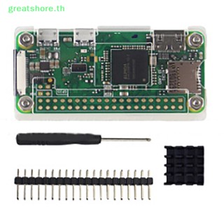 Greatshore 4 in 1 เคสอะคริลิค พร้อมฮีทซิงค์ สําหรับ Raspberry Pi Zero 1.3/W