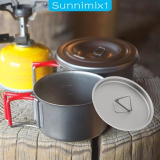 [Sunnimix1] ฝาหม้อกาแฟ ไทเทเนียม สําหรับตั้งแคมป์ ปีนเขา สระว่ายน้ํา ชายหาด