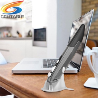 [Qcutable.th] เมาส์ออปติคอลไร้สาย 2.4GHz USB 1600DPI 4 คีย์ ปรับได้ สําหรับ PC