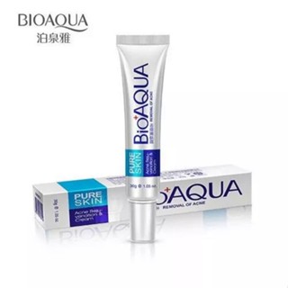 Bioaqua Pure Skin ครีมแต้มสิว ผิวมัน 30 กรัม