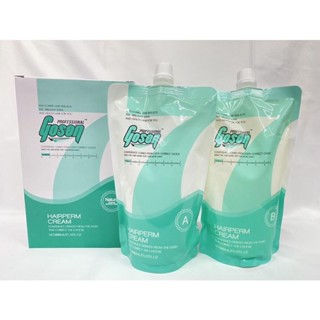 GOSEN HAIR PERM CREAM โกเซ็น แฮร์เพิร์ม ครีม ชุดยืด / ชุดดัด (SET) 600Ml.