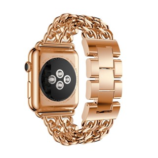 สายนาฬิกาข้อมือ โลหะสเตนเลส สําหรับ Apple Watch Series Ultra 9 8 7 6 5 4 3 2 1 IWatch Series Band 49 มม. 45 มม. 44 มม. 38 มม. 40 มม. 41 มม. 42 มม.