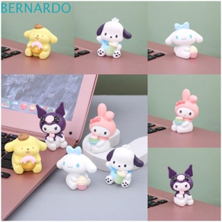 Bernardo โมเดลฟิกเกอร์ PVC เรซิ่น รูป Mymelody Kuromi Cinnamoroll My Melody ของเล่นเสริมการเรียนรู้ สําหรับเด็ก