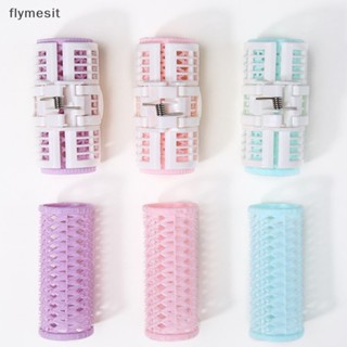 Flymesit ลูกกลิ้งดัดผม ไร้ความร้อน ใช้ง่าย สําหรับจัดแต่งทรงผม DIY 2 3 ชิ้น