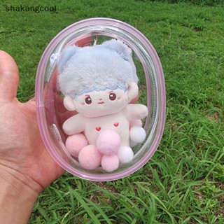 Shakangcool กระเป๋าตุ๊กตา PVC ใส 10 ซม. สําหรับตุ๊กตาการ์ตูนอนิเมะ SGL