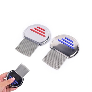 Hair Lice Comb Brushes Nit Free Terminator Fine Egg Dust Removal Stainless Steel Clearance sale