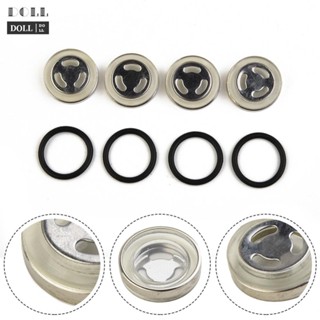 ⭐24H SHIPING ⭐1 Set Silver ABS 18mm Brake Master Cylinder Reservoir Sight Glass Len Gasket Hot