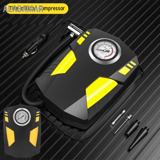 ALABAMAR DC12V Digital Tyre Inflator Compressor มัลติฟังก์ชั่นแบบพกพาไฟฟ้าอัตโนมัติปิดเครื่องสูบลมยางสำหรับรถยนต์