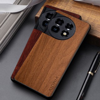 เคสหนัง PU ลายไม้ สไตล์วินเทจ สําหรับ OnePlus 11 11R OnePlus Nord CE2 CE3 Lite