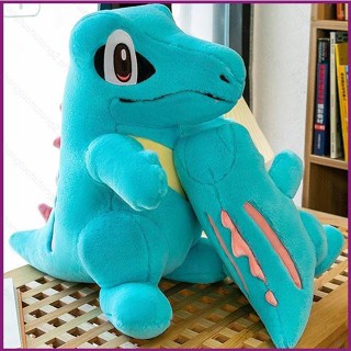 หมอนตุ๊กตา Pokemon Totodile ขนาด 60 ซม. ของเล่นสําหรับเด็ก