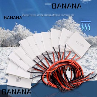 Banana1 แผ่นทําความเย็นเทอร์โมอิเล็กทริก 3 แบบ TEC1-04904 TEC1-04905 TEC1-04906 20x20 มม.