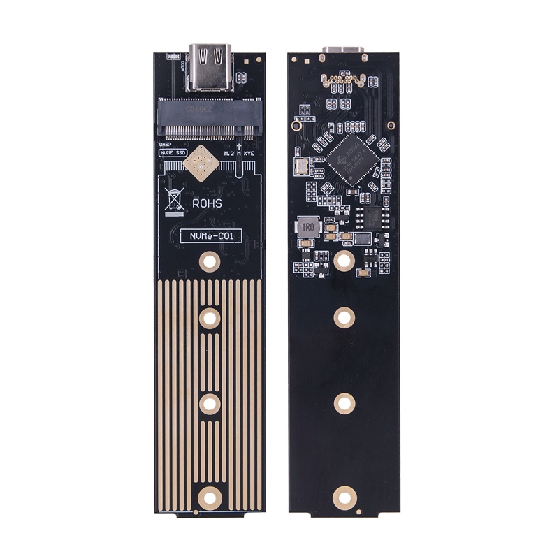 อะแดปเตอร์แปลงบอร์ดไรเซอร์ M.2 เป็น USB 3.0 TYPE C NGFF B+M Key 6Gbps M.2 NVME M Key 10Gbps Card สําหรับ 2230 2240 2260 2280 M2 SSD